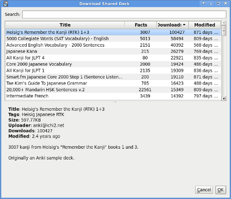 flashcards online anki