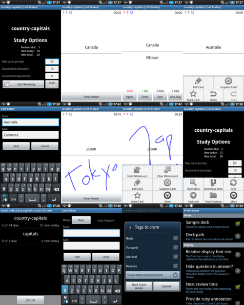 AnkiDroid Screenshot